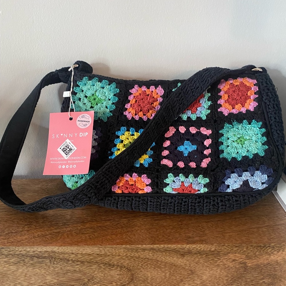 Cute granny crochet bag!
